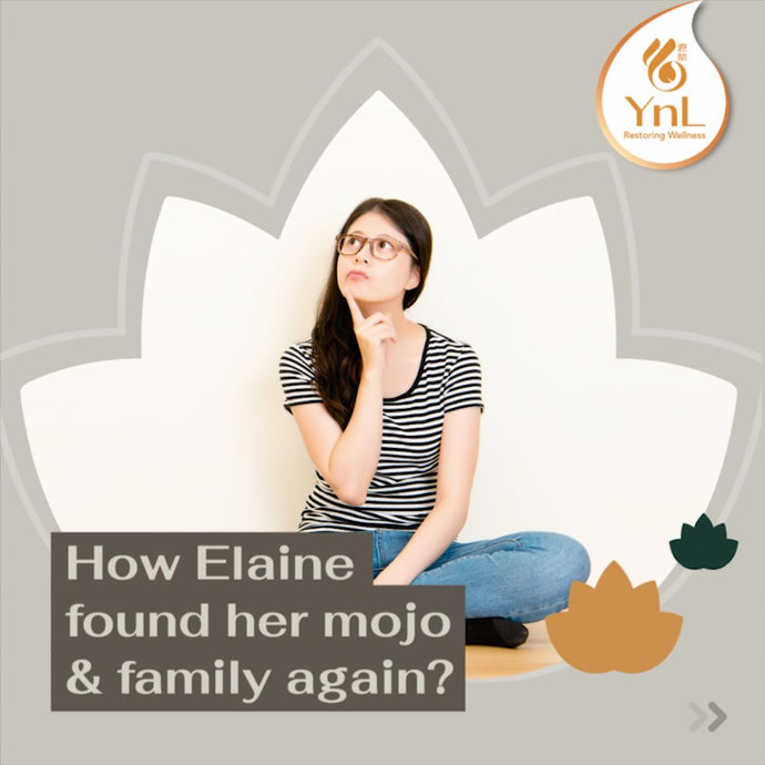 How Elaine found her mojo and family again?